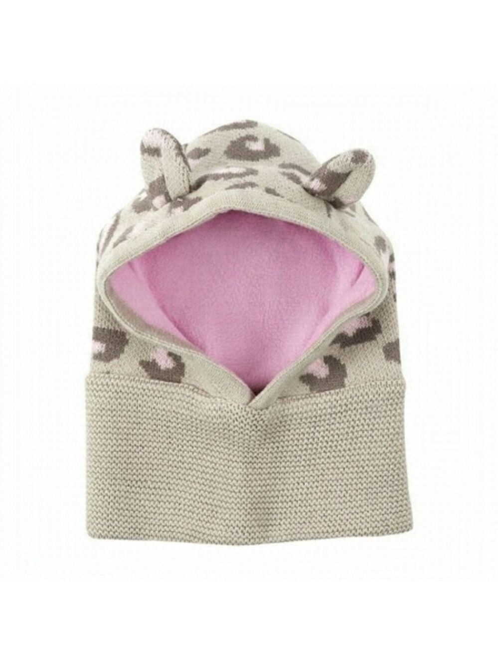 WINTER KNIT BABY BALACLAVA HAT